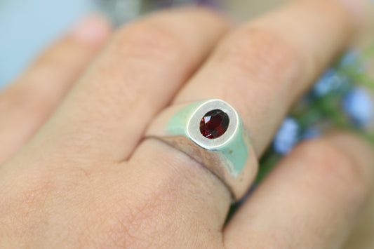 Garnet Ring