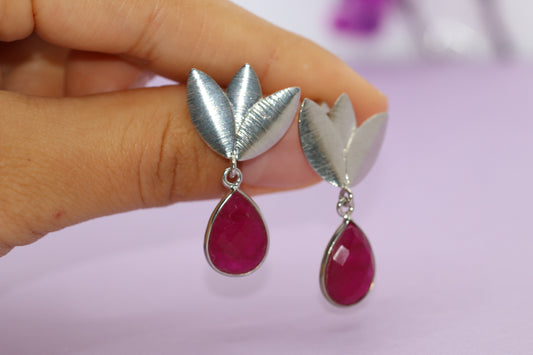 3 Leaf Earrings