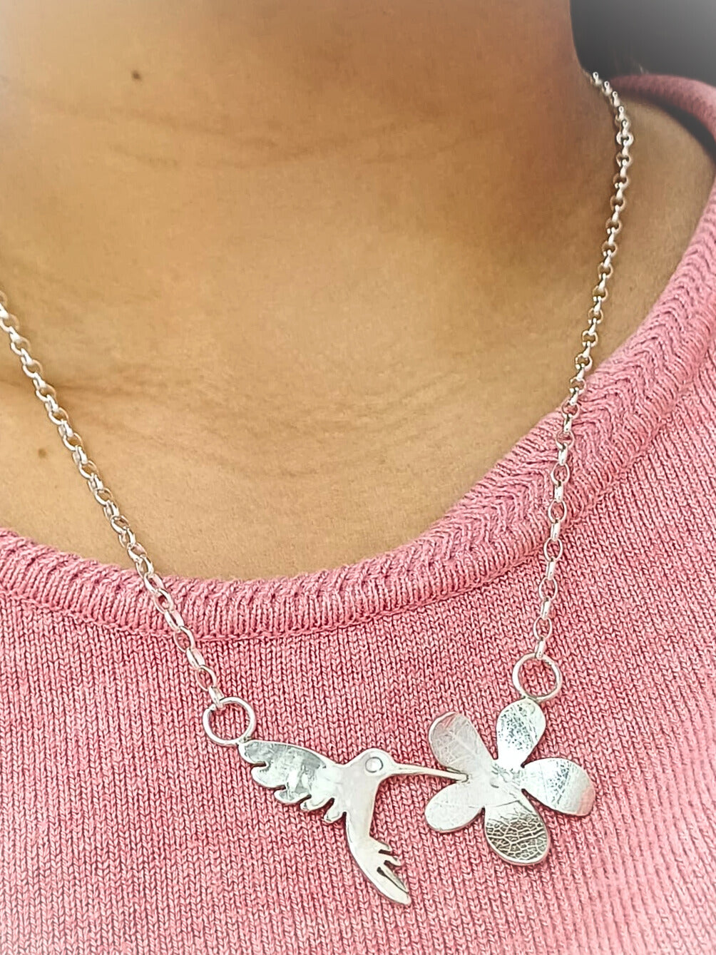 Collar colibrí